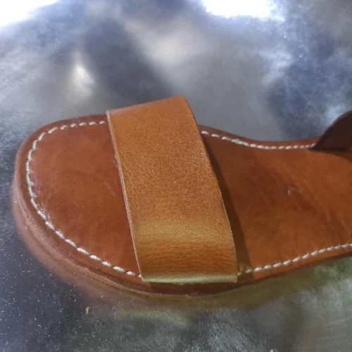 Women’s Brown Moroccan Leather Fall Sandals