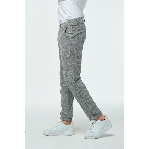 Men's Casual Chino Trousers: Double Leg Pants