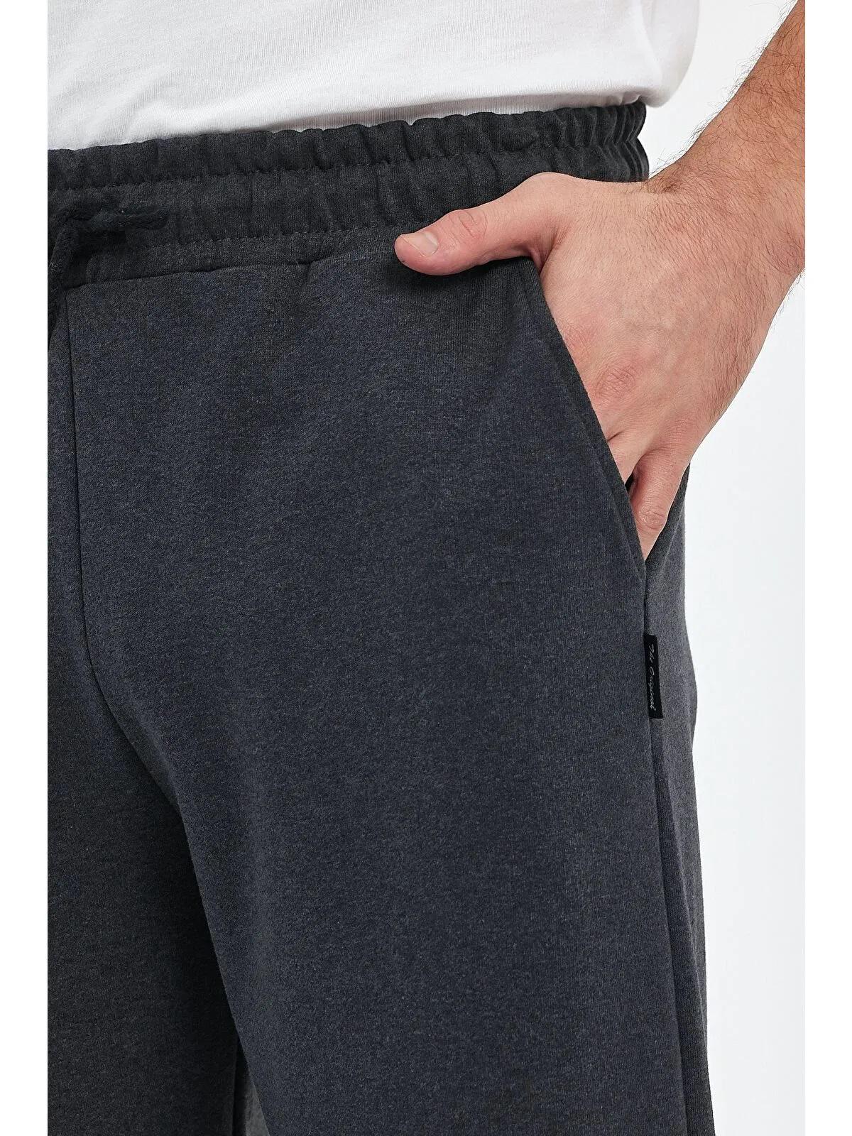 Organic Cotton Capri Sweatpants: Relaxed Fit Jogger Training