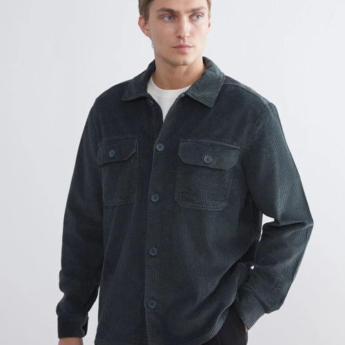Men's Corduroy Jacket: Retro Casual Cotton Winter Coat