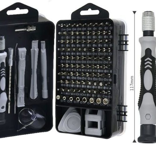 Best Seller | 115-in-1 Precision Screwdriver Set – Multi-function Repair Tool Kit For Phone, Laptop & Electronics