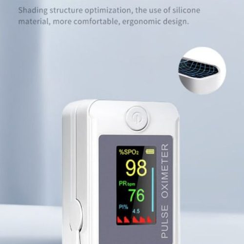 Lk89 Vitalscan Fingertip Pulse Oximeter – Led Display Spo2 & Heart Rate Monitor 💙📊