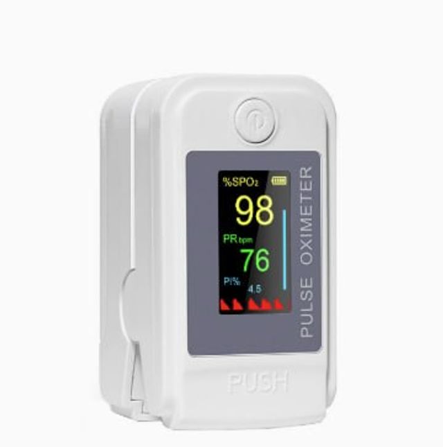 Lk89 Vitalscan Fingertip Pulse Oximeter – Led Display Spo2 & Heart Rate Monitor 💙📊