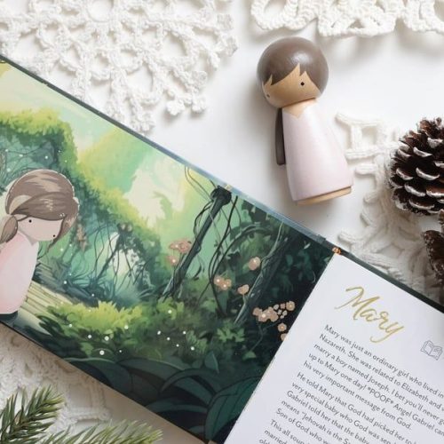 Last Day 50 Off- The Rescuer Nativity Advent Calendar