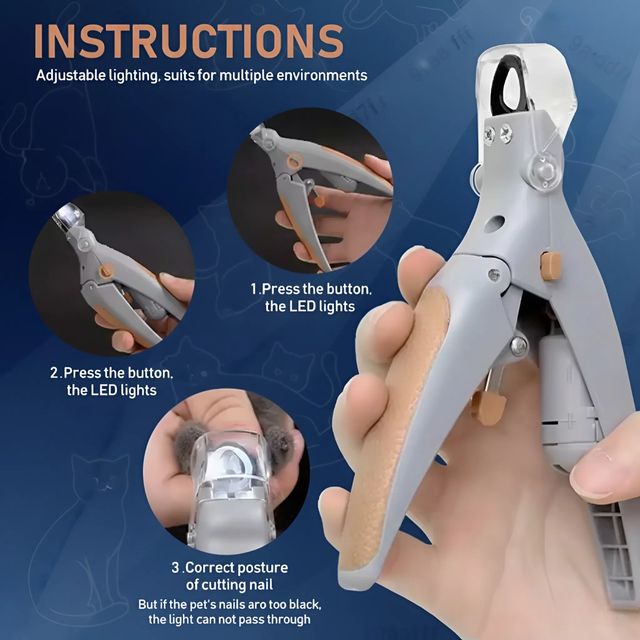 Light Pet Nail Clippers