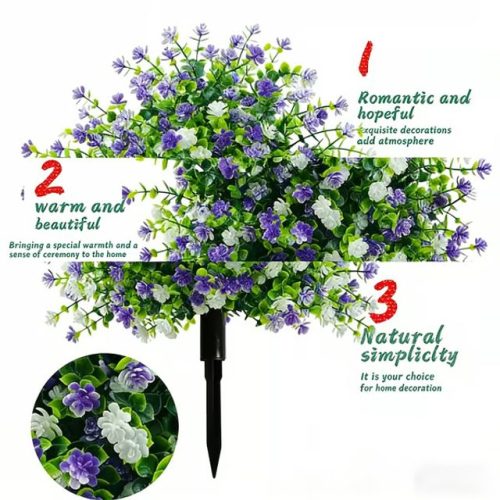 🎁last Day Sale - 50% Off🔥artificial Potted Trees With Ground Stakes🌼