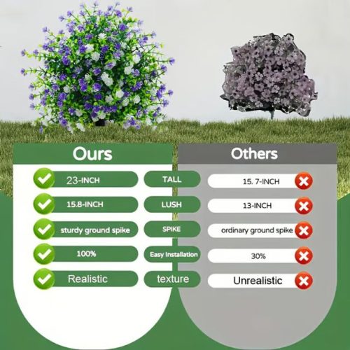 🎁last Day Sale - 50% Off🔥artificial Potted Trees With Ground Stakes🌼