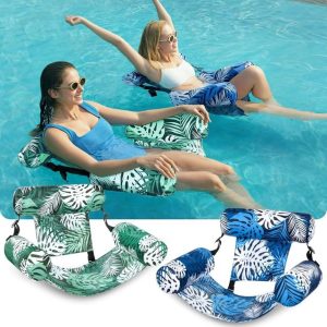 🏊last Day 50% Off!💺inflatable Floating Chair – Comfortable, Stable & Perfect
