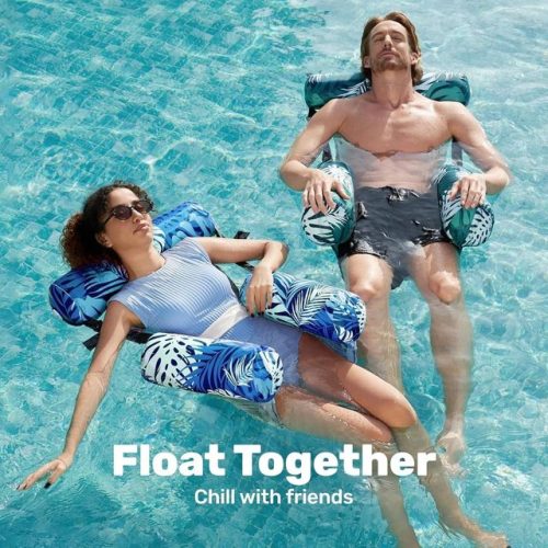 🏊last Day 50% Off!💺inflatable Floating Chair – Comfortable, Stable & Perfect