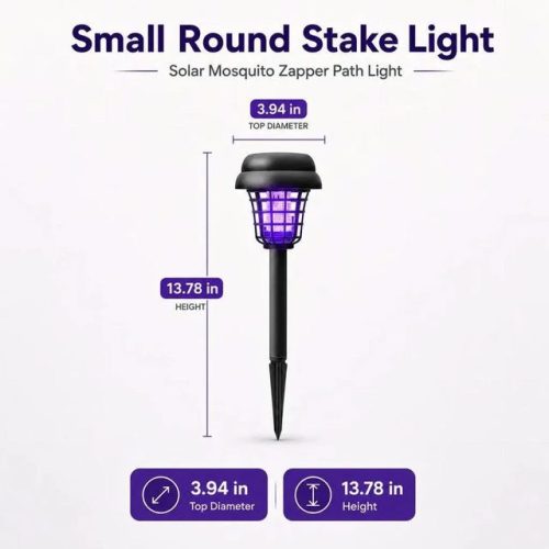 🎁hot Sale 49% Off☀️ Solar Mosquito Zapper | 2-in-1 Bug Killer & Yard Light