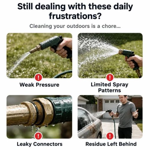 🎁father’s Day 50% Off👨‍🎤💦high-pressure Cleaning Nozzle Set